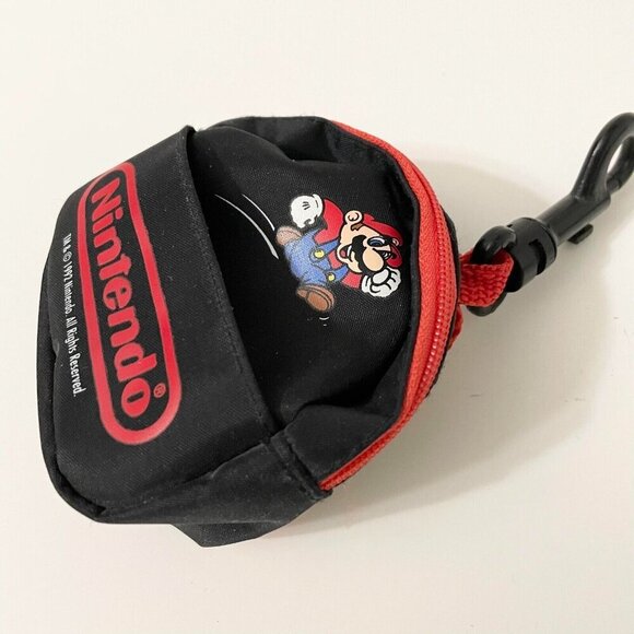 Vintage 1992 Nintendo Super Mario Micro Backpack Mini Bag Clip On - Picture 3 of 13